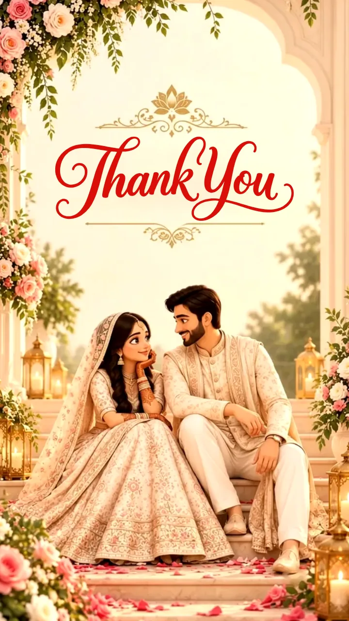 3D Wedding Invitation Video for Graceful Hindu Wedding