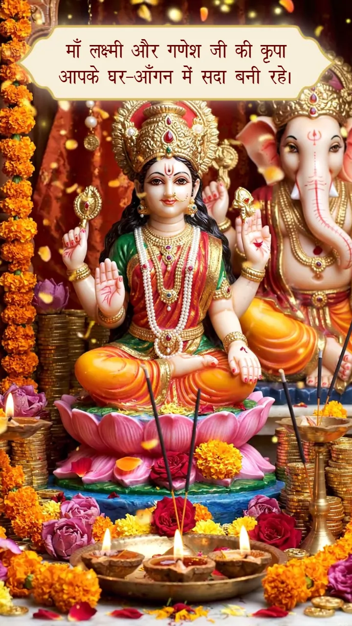 Dhanteras Status Video in Hindi for Lakshmi Puja Wishes