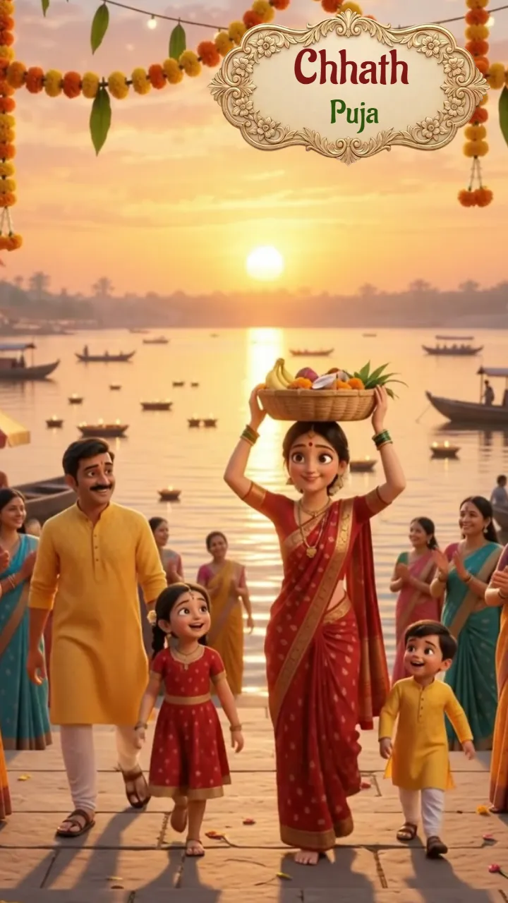 Chhath Puja Status Video for Short Festive Celebrations