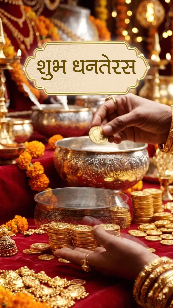 Dhanteras Status Video in Hindi for Lakshmi Puja Wishes