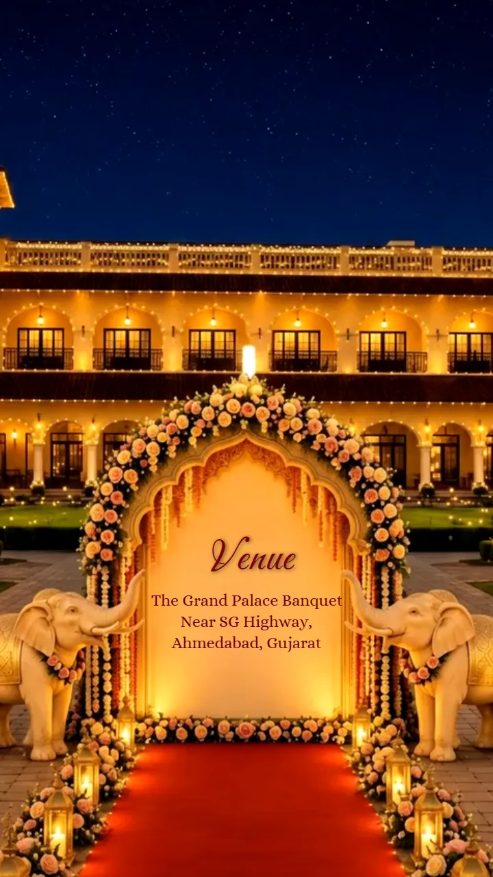 Buddhist Engagement Invitation Video for Calm Temple Art