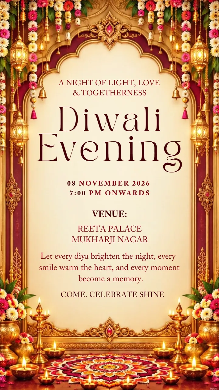 Diwali Invitation Video Designs for Your Diwali Events