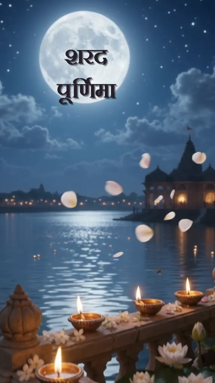 Sharad Purnima Status Video for Social Media Sharing