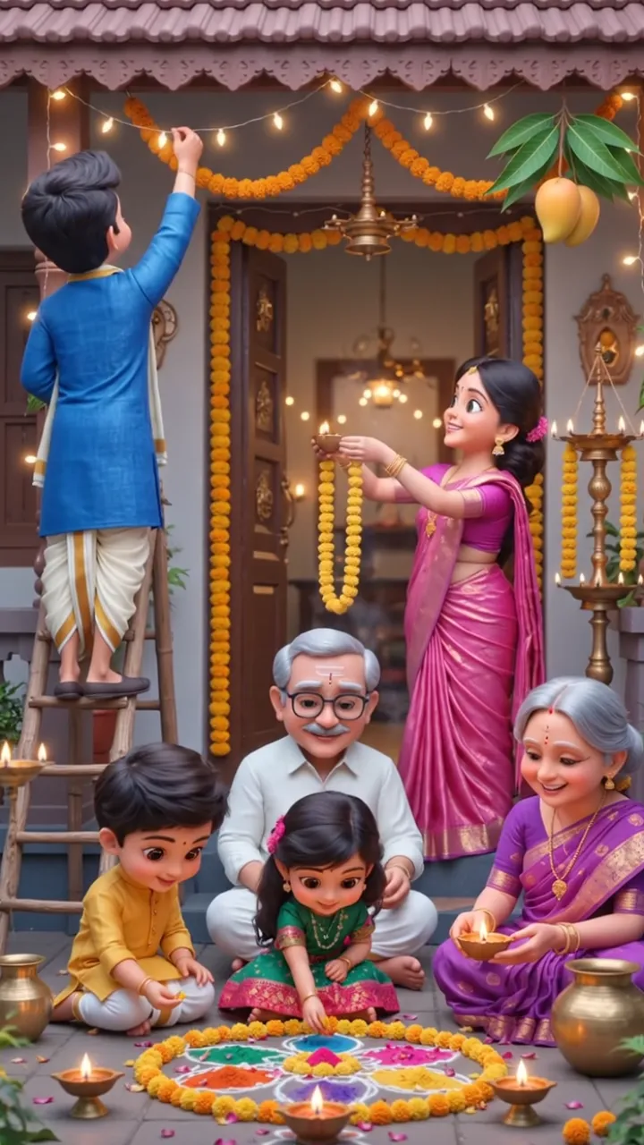 Diwali Status Video in Tamil for Festive Wishes and Joy