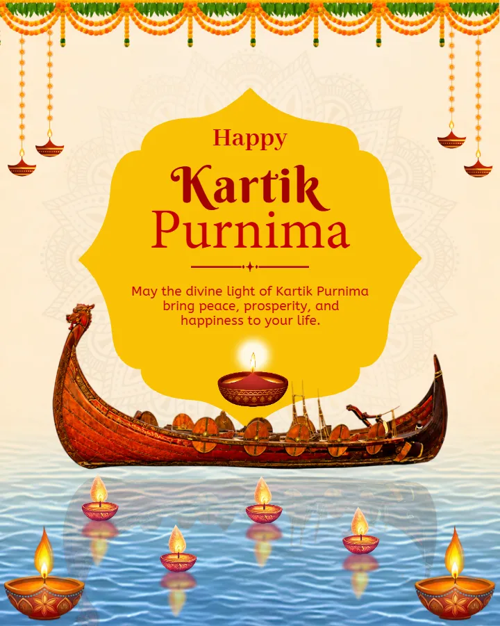 Kartik Purnima Festival Images to Share Online for Free