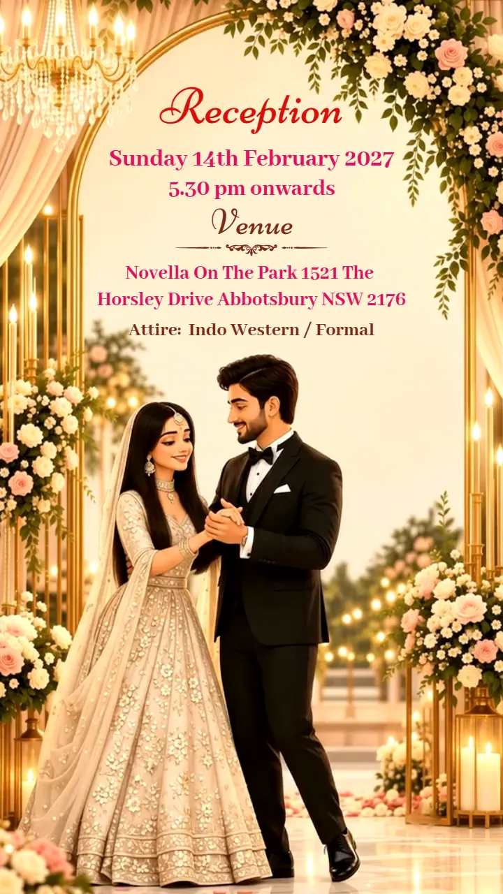 3D Wedding Invitation Video for Graceful Hindu Wedding