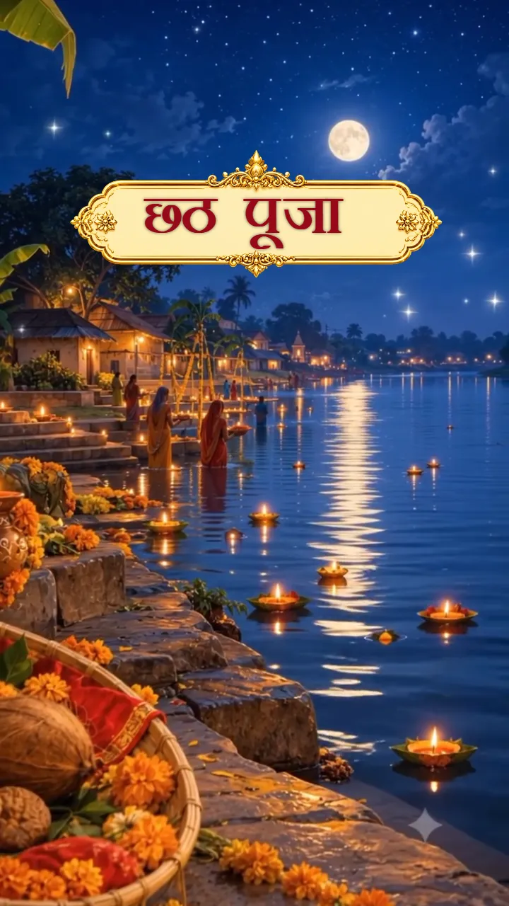 Chhath Puja Status Video Download with Devotional Wishes