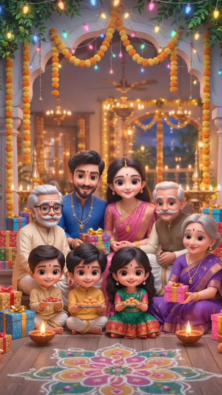 Diwali Status Video in Tamil for Festive Wishes and Joy
