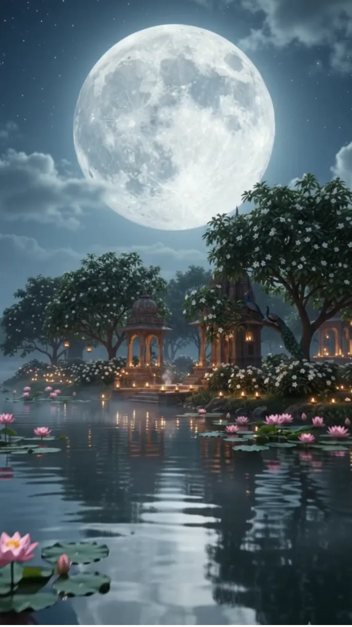 Sharad Purnima Status Video 2026 Free Download Designs