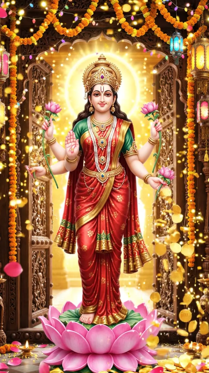 Dhanteras Status Video Creation with Traditional Designs